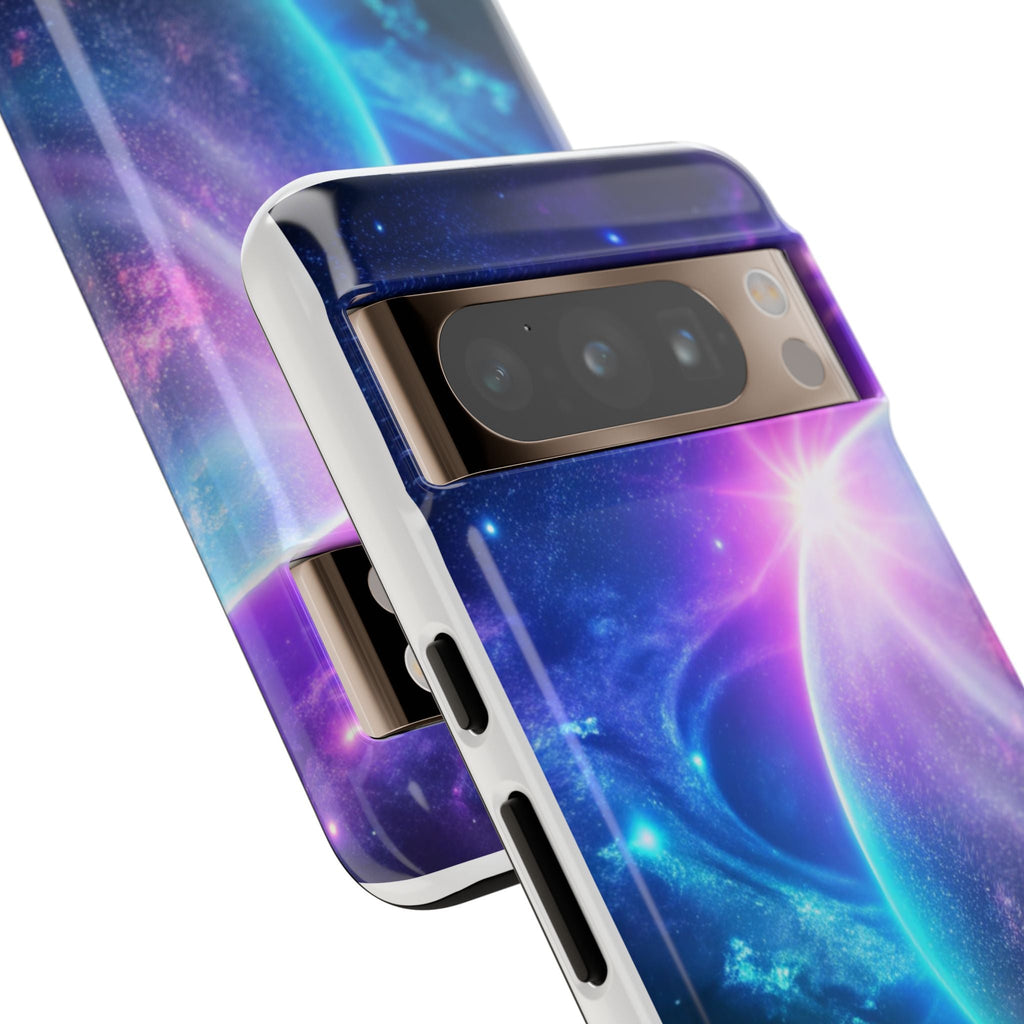 Galaxy Nebula Space Phone Case | Planet Sparkle Tough Case Printify