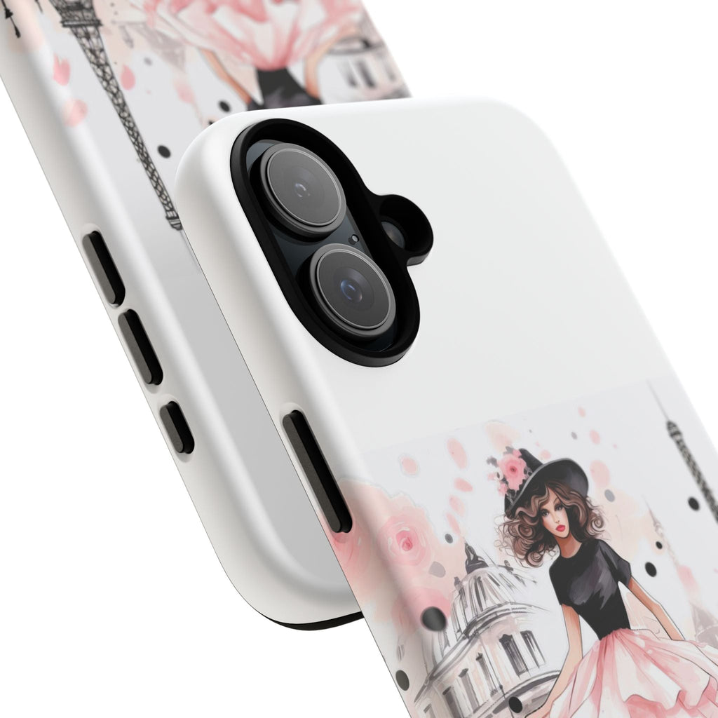 Paris Fashion Illustration Phone Case | Tough Case Printify