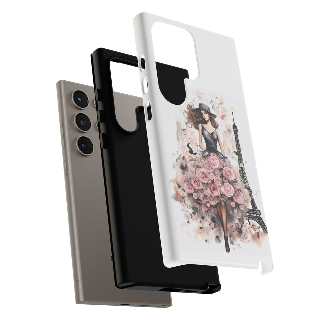 Parisian Rose Dress phone case | iPhone & Samsung slim protective case Printify