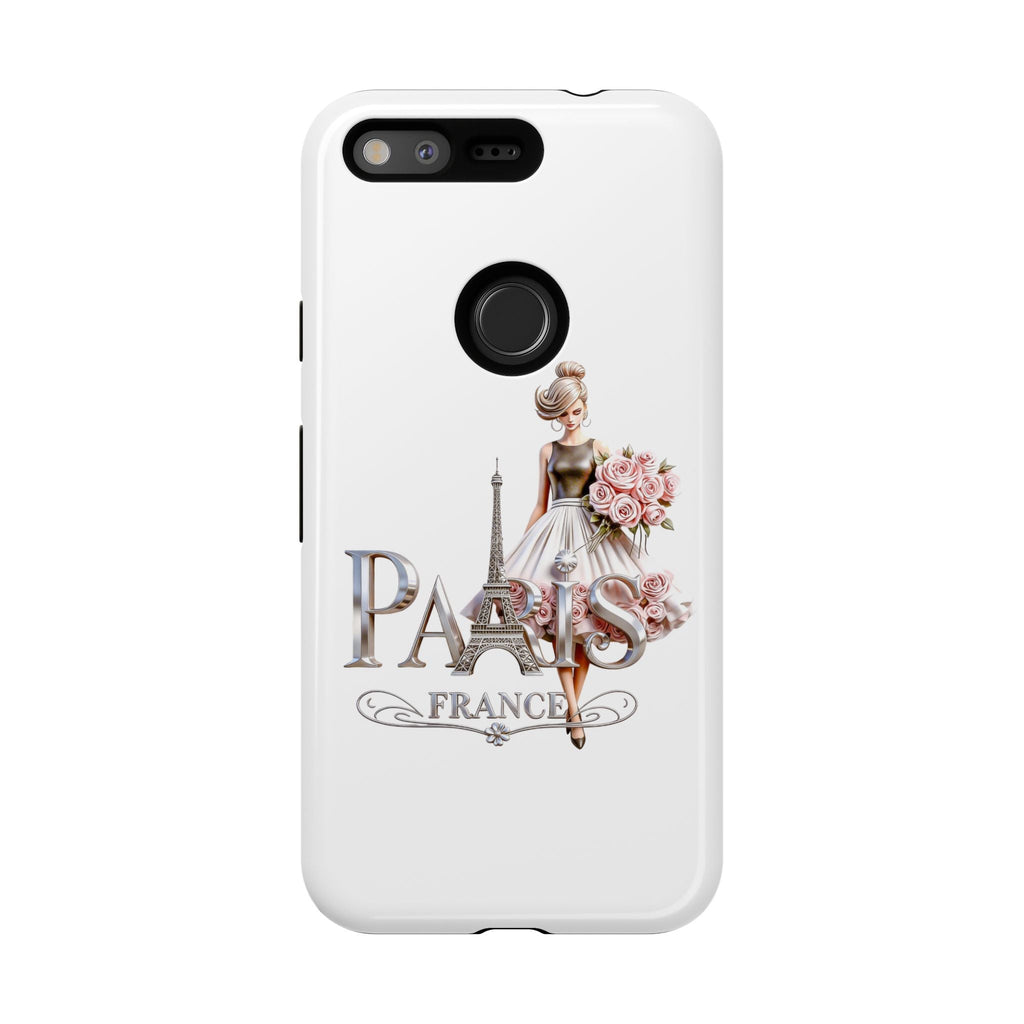 Phone Case | Eiffel Tower Floral Fashion Design Printify