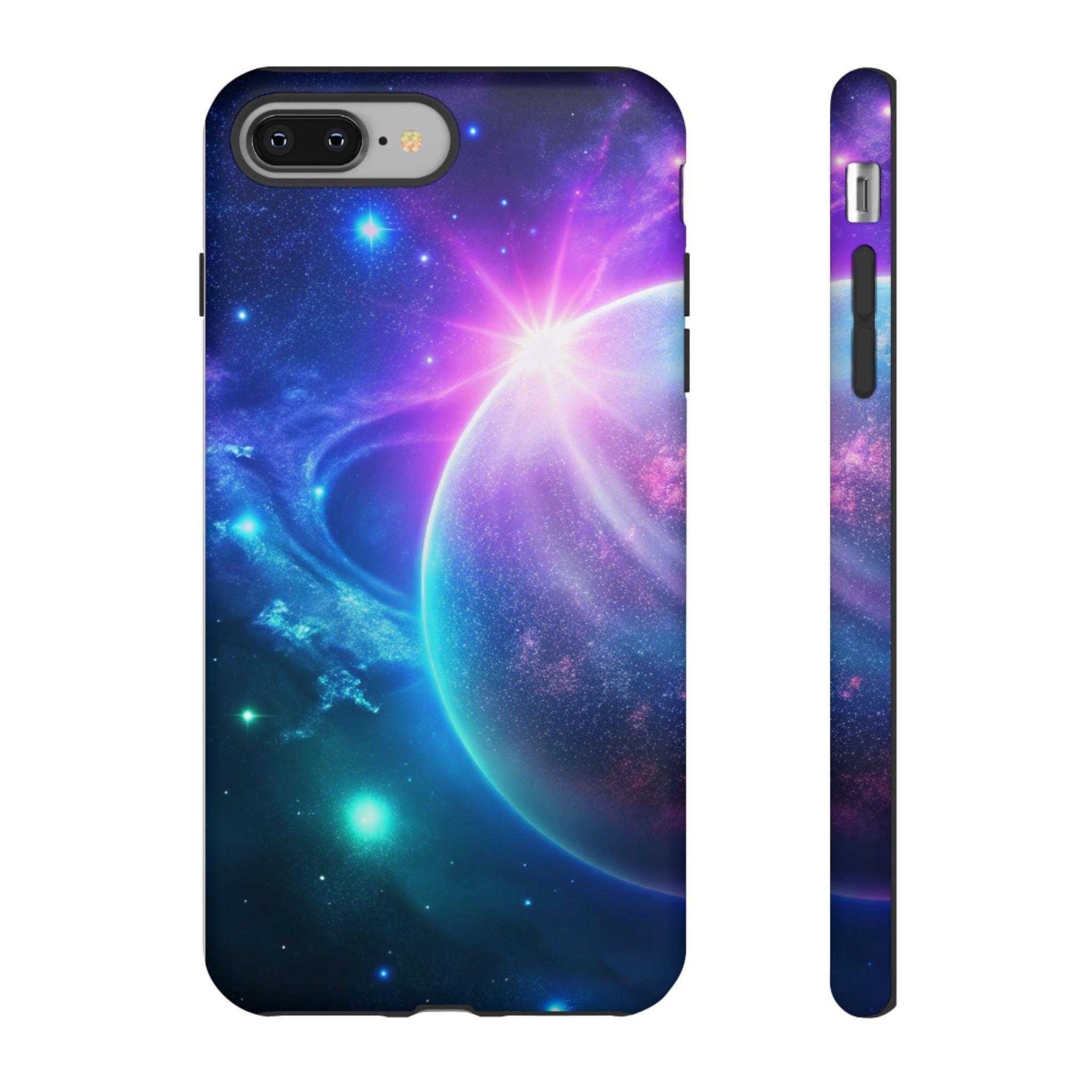 Galaxy Nebula Space Phone Case | Planet Sparkle Tough Case Printify