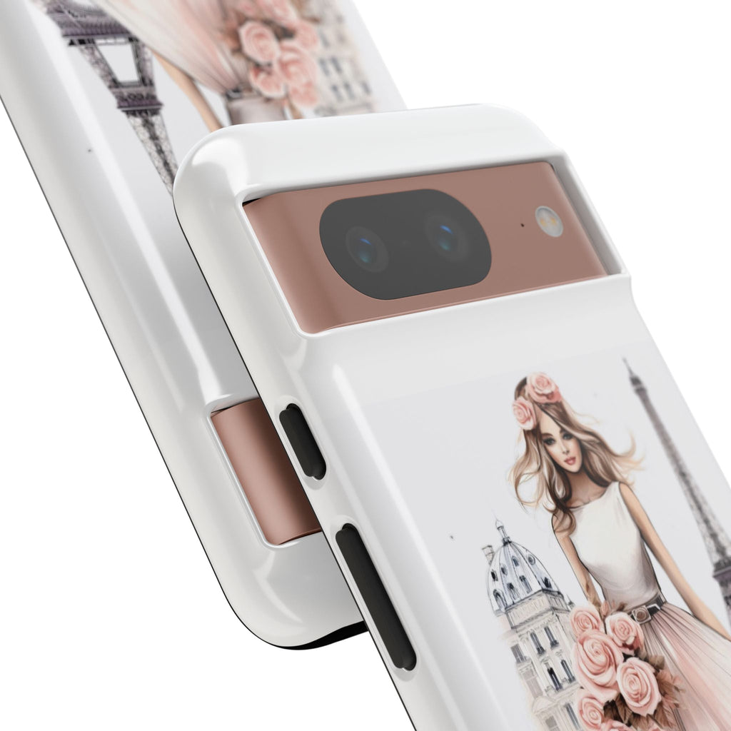 Parisian Ballerina Bouquet phone case | Tough Cases Printify