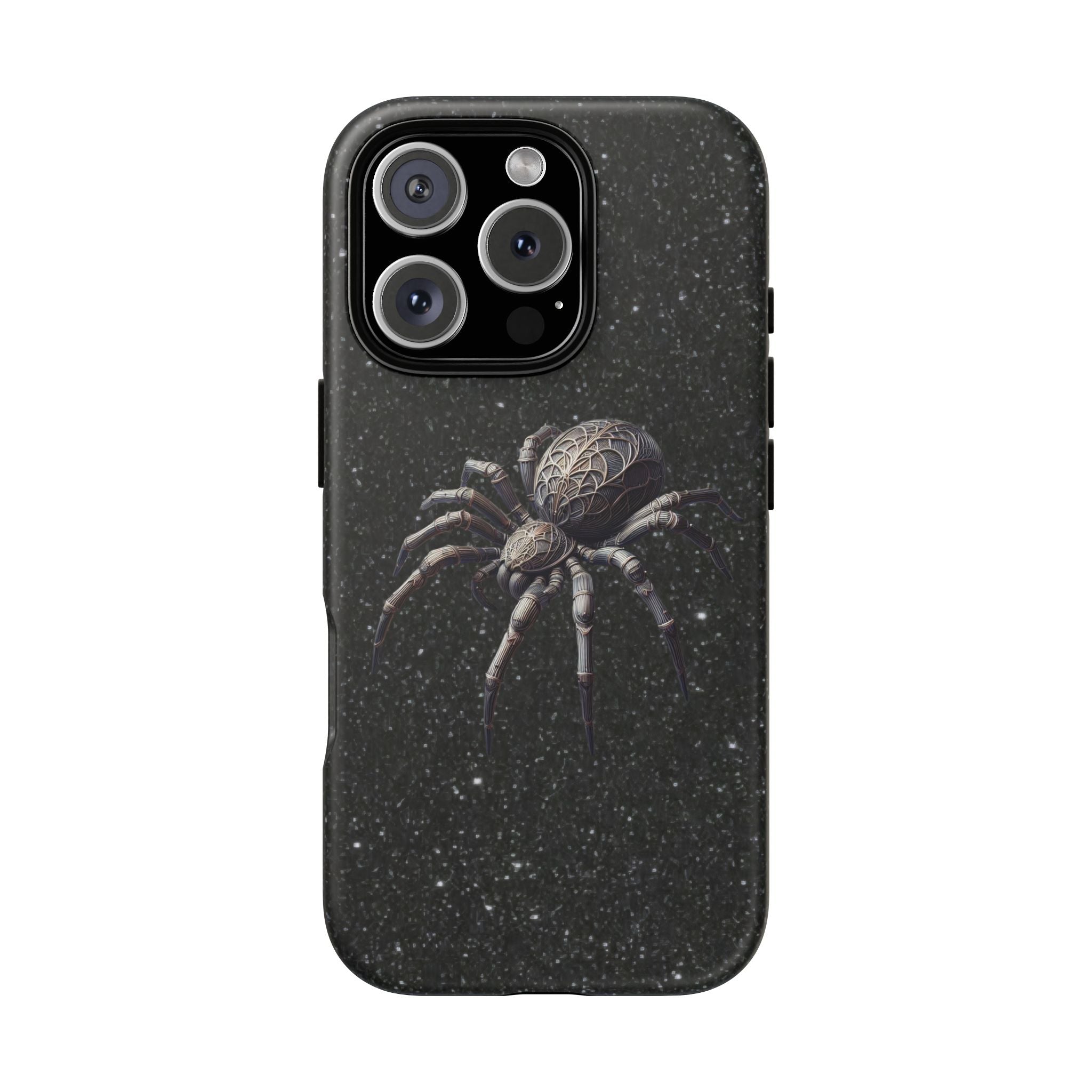 Spider Night Tough Phone Case — Dark Space Tarantula iPhone Cover Printify