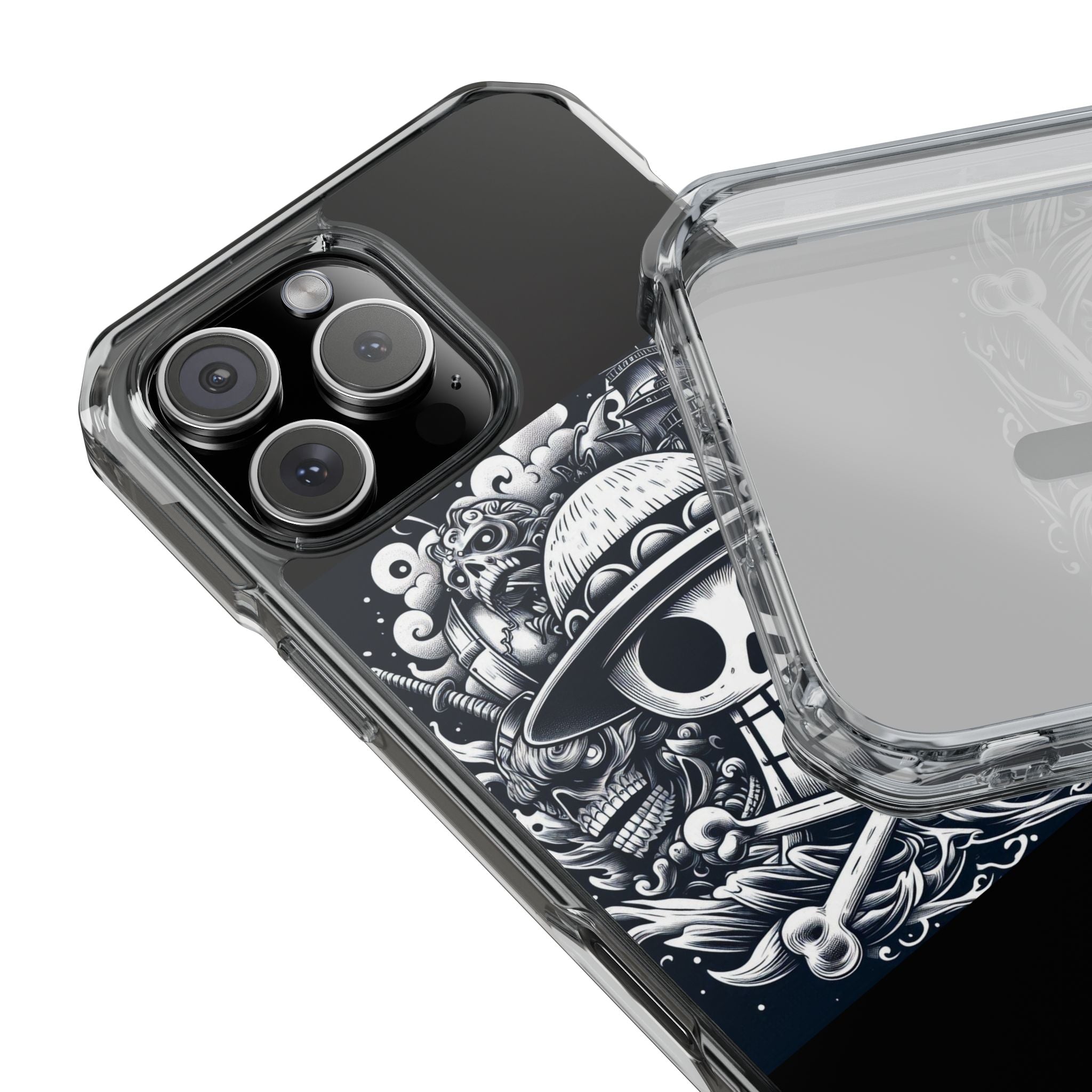 One Piece Case | Magnetic Clear Impact Case Printify
