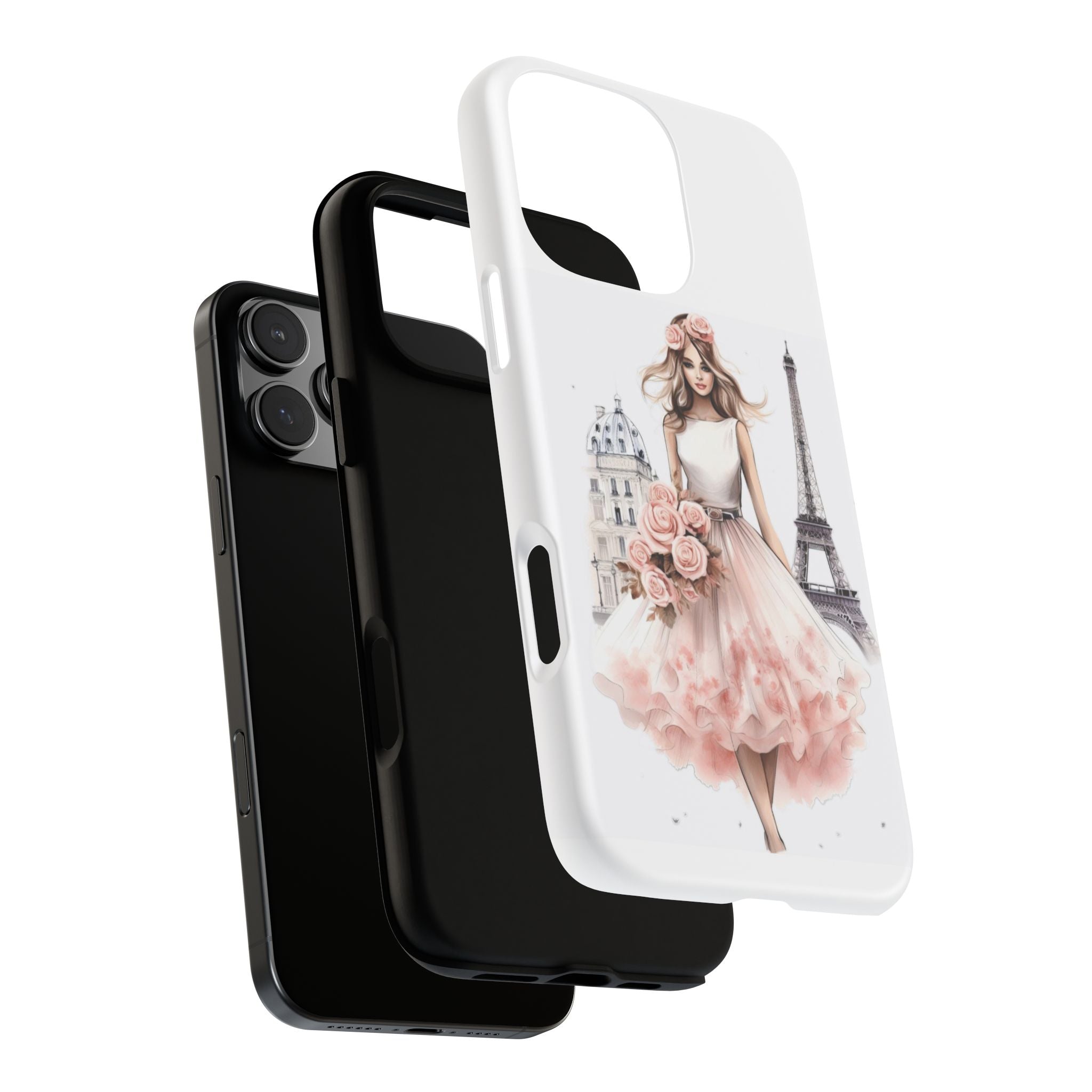 Parisian Ballerina Bouquet phone case | Tough Cases Printify