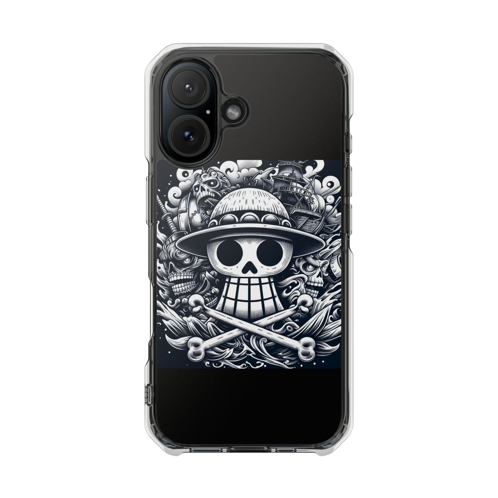 One Piece Case | Magnetic Clear Impact Case Printify