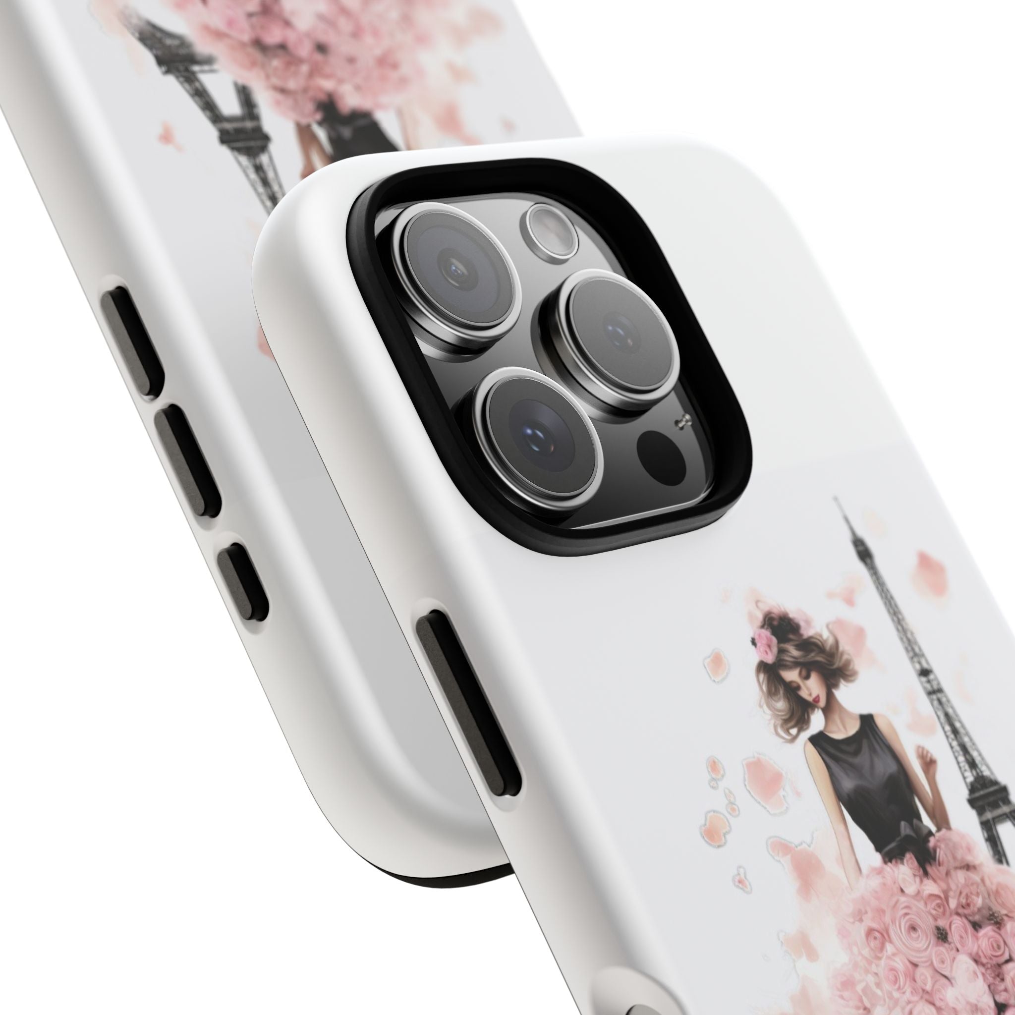 Paris Fashion Girl Phone Case | Tough Case Printify