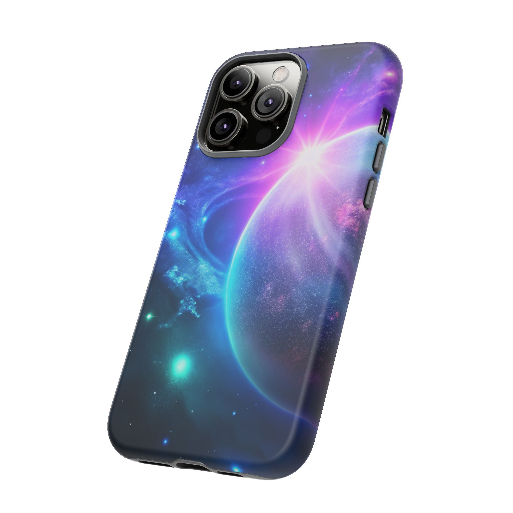 Galaxy Nebula Space Phone Case | Planet Sparkle Tough Case Printify