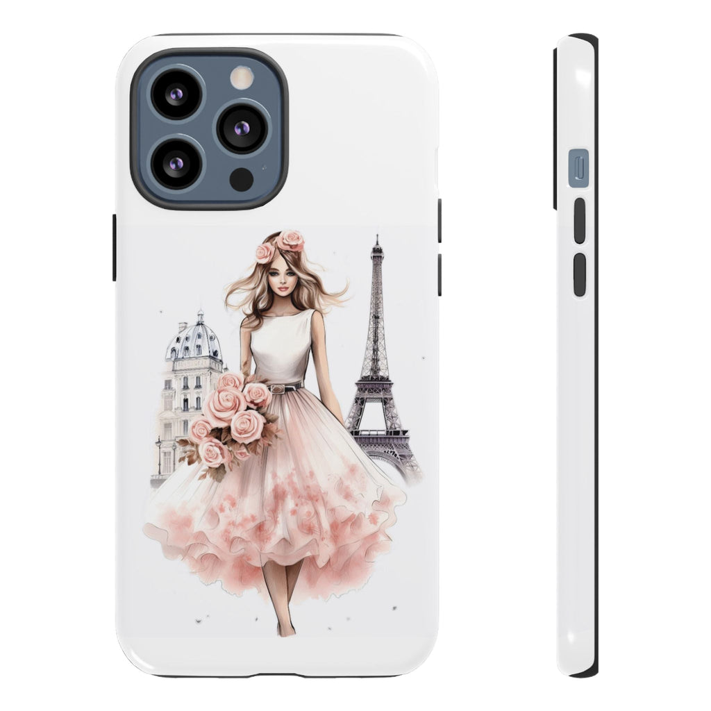Parisian Ballerina Bouquet phone case | Tough Cases Printify
