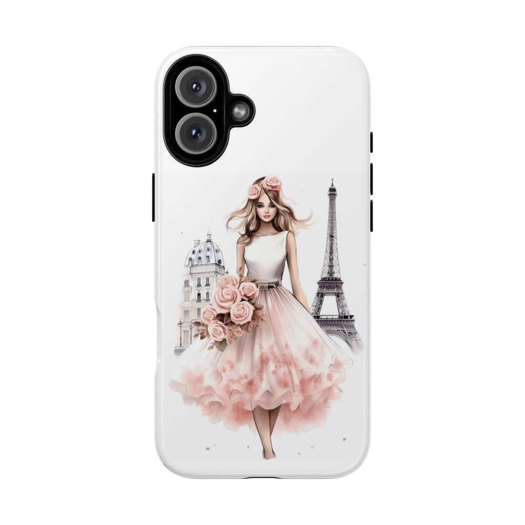 Parisian Ballerina Bouquet phone case | Tough Cases Printify