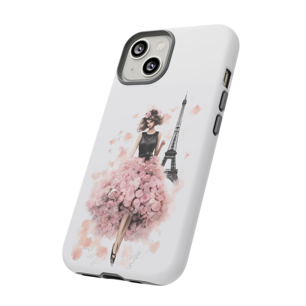 Paris Fashion Girl Phone Case | Tough Case Printify