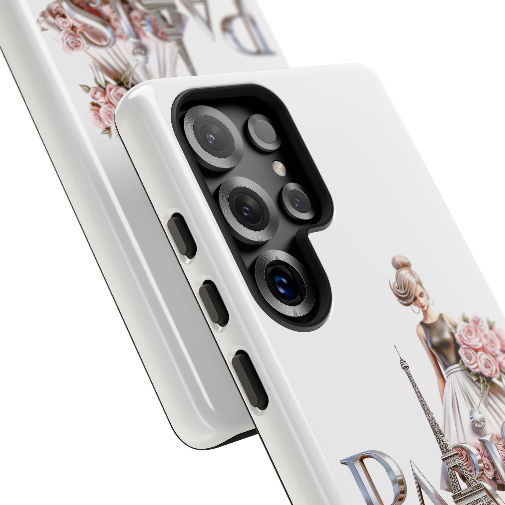 Phone Case | Eiffel Tower Floral Fashion Design Printify