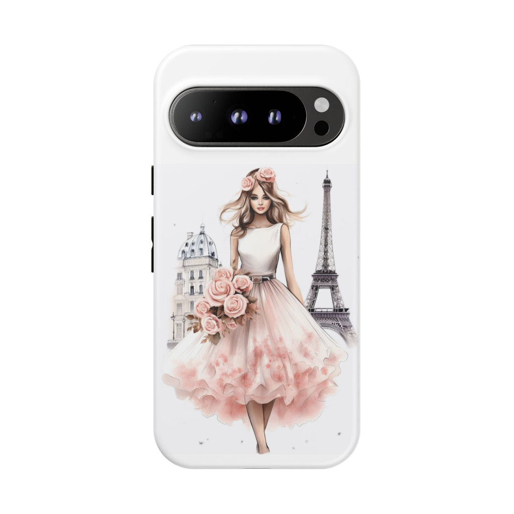 Parisian Ballerina Bouquet phone case | Tough Cases Printify