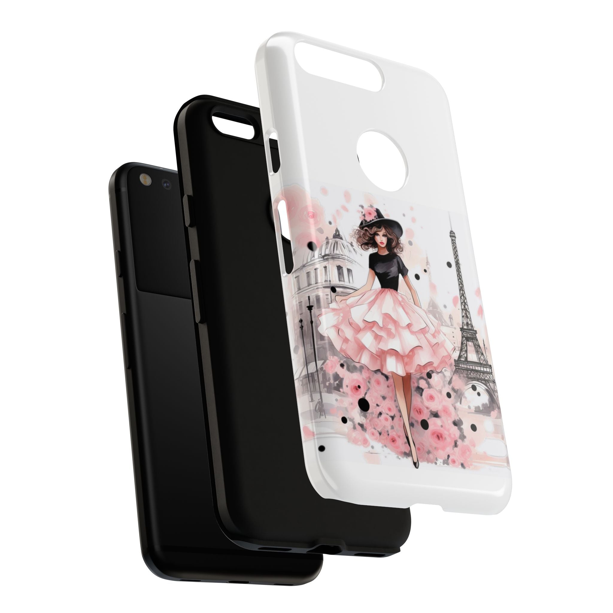 Paris Fashion Illustration Phone Case | Tough Case Printify