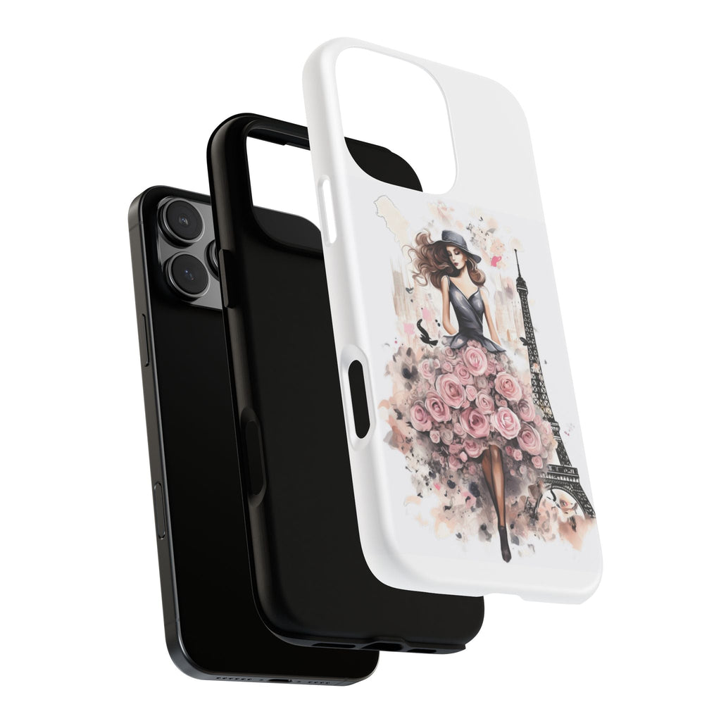 Parisian Rose Dress phone case | iPhone & Samsung slim protective case Printify