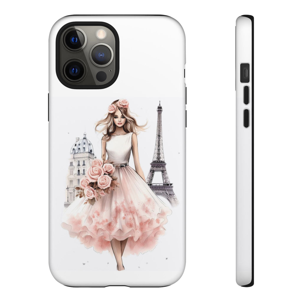 Parisian Ballerina Bouquet phone case | Tough Cases Printify