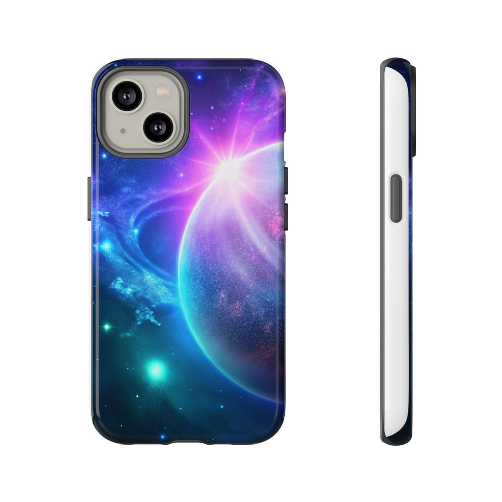 Galaxy Nebula Space Phone Case | Planet Sparkle Tough Case Printify