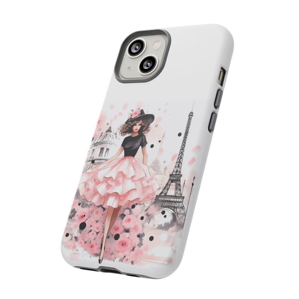 Paris Fashion Illustration Phone Case | Tough Case Printify