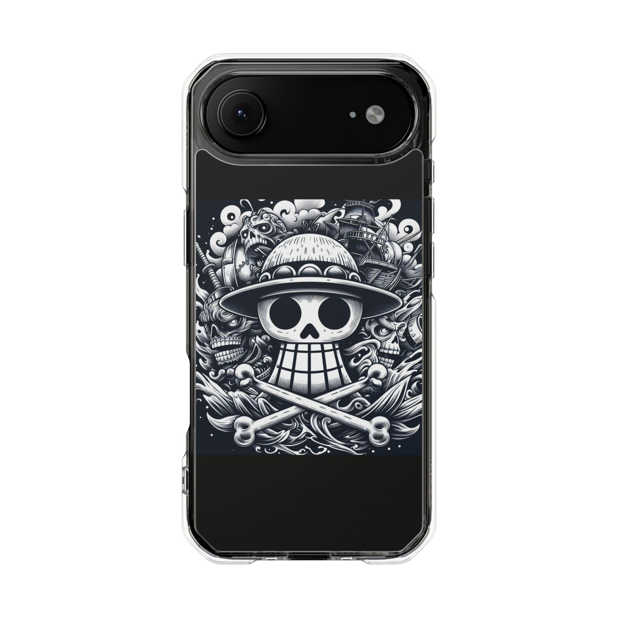 One Piece Case | Magnetic Clear Impact Case Printify