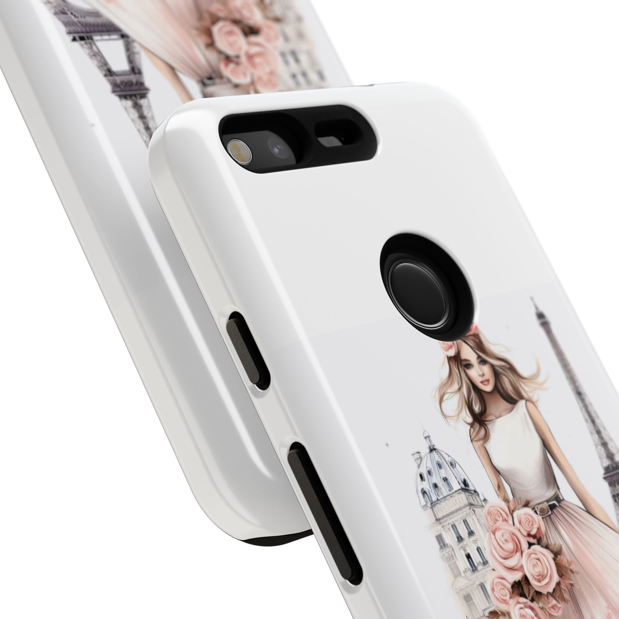 Parisian Ballerina Bouquet phone case | Tough Cases Printify