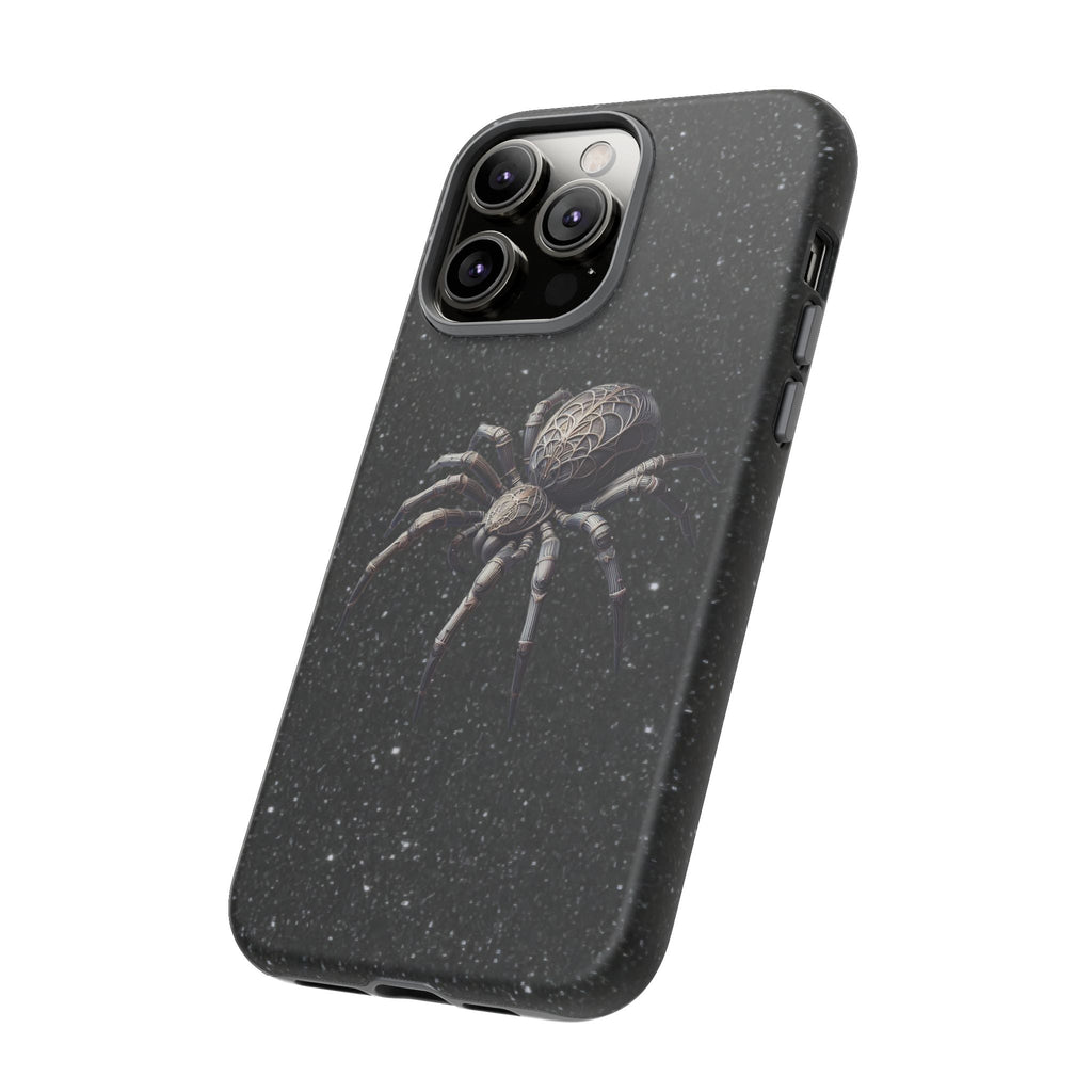 Spider Night Tough Phone Case — Dark Space Tarantula iPhone Cover Printify