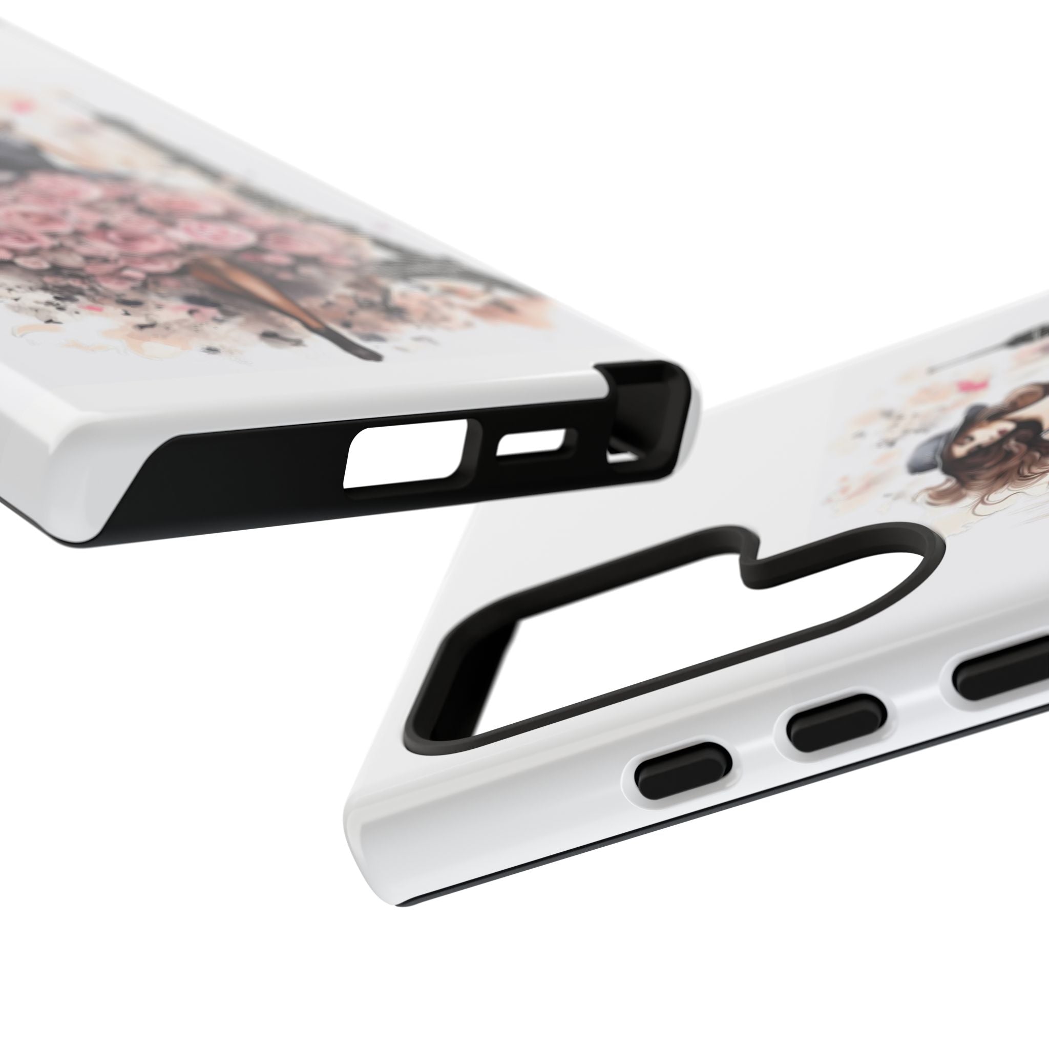 Parisian Rose Dress phone case | iPhone & Samsung slim protective case Printify