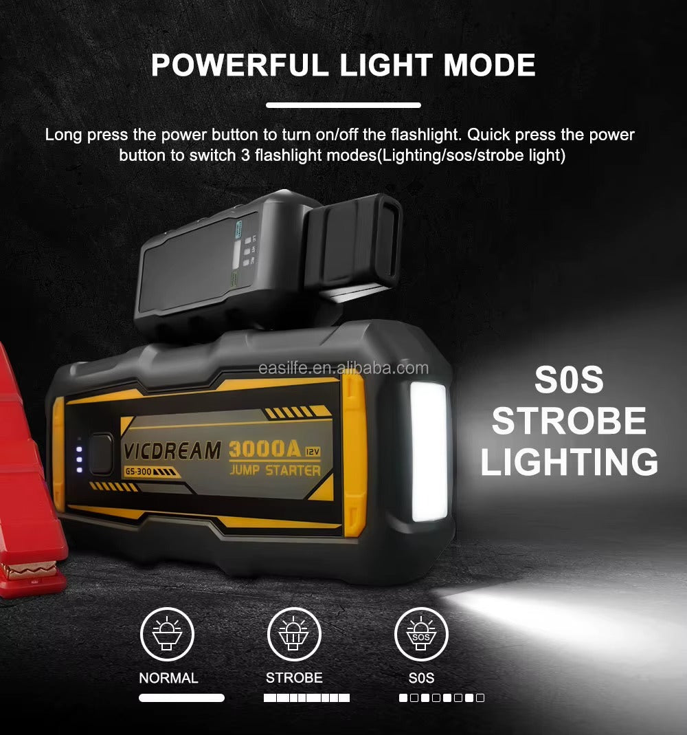 20000 mAh Auto Starthilfe Powerbank 