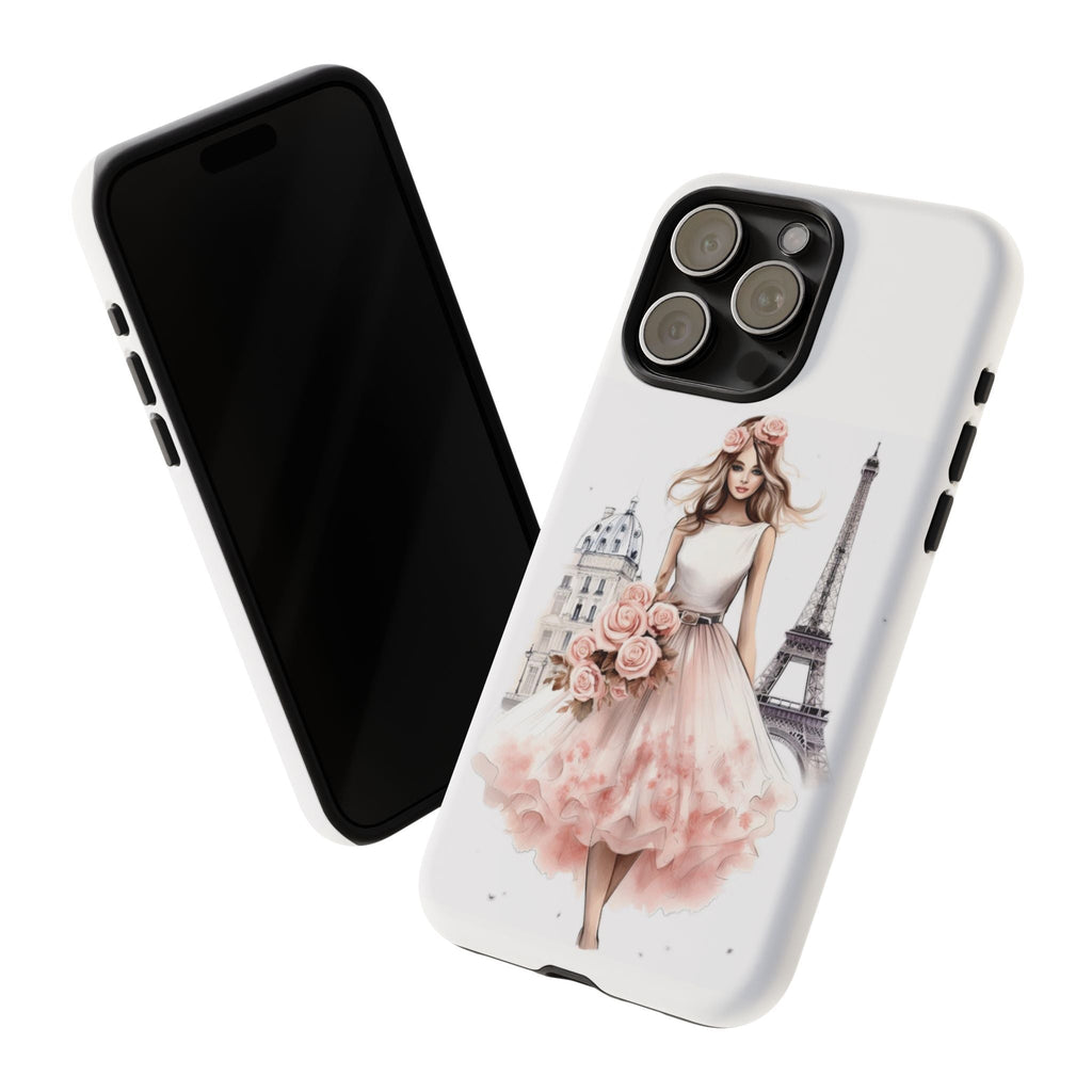 Parisian Ballerina Bouquet phone case | Tough Cases Printify