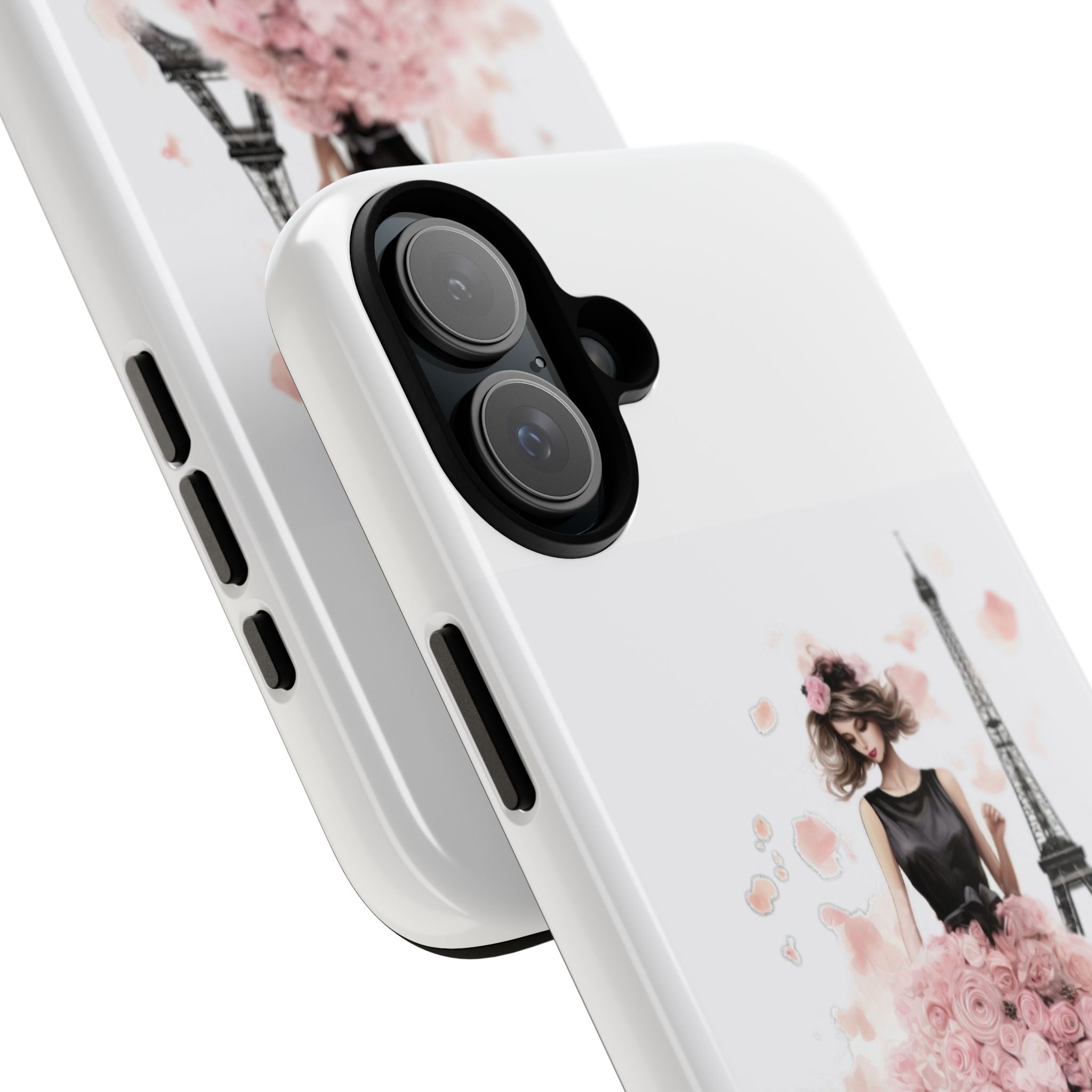 Paris Fashion Girl Phone Case | Tough Case Printify