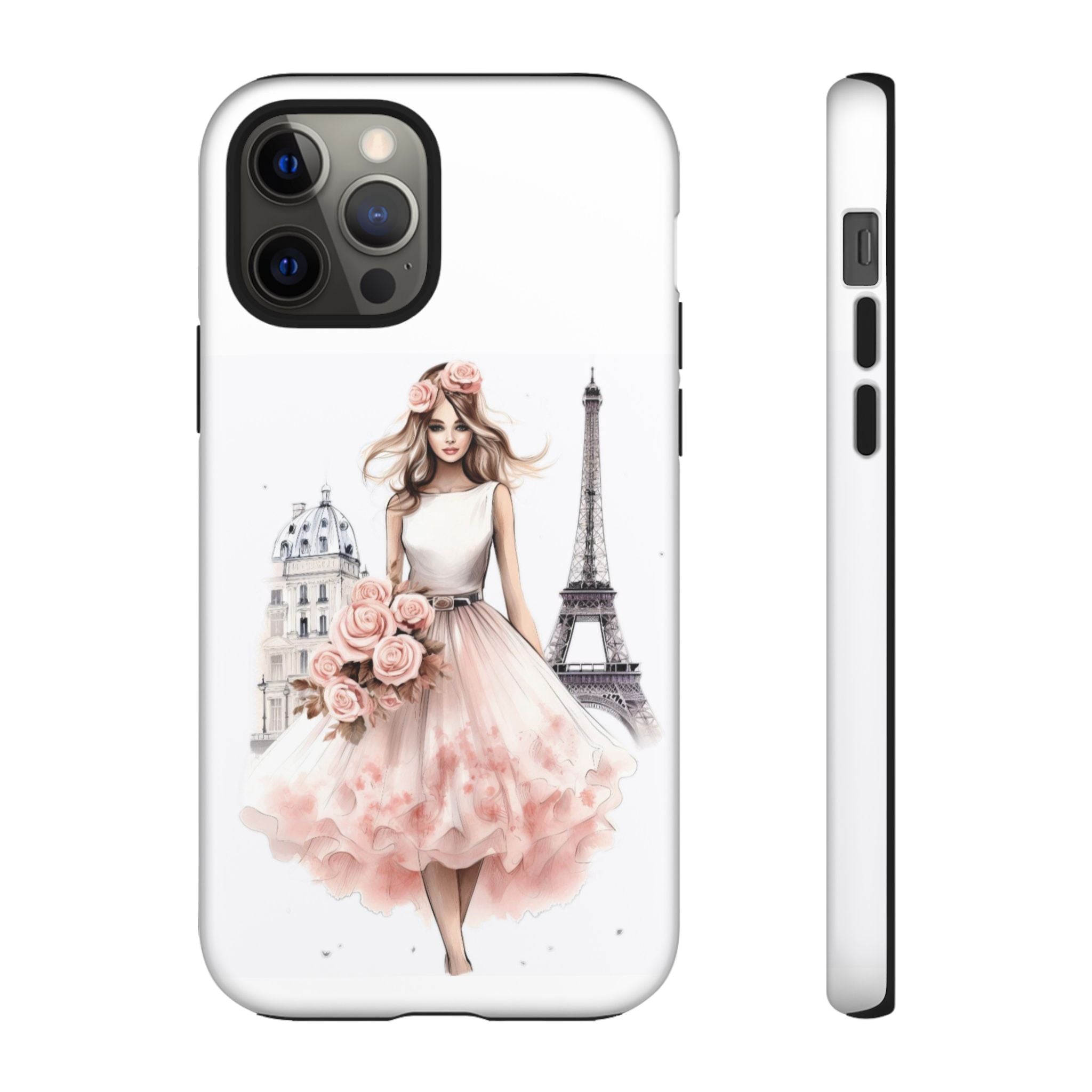 Parisian Ballerina Bouquet phone case | Tough Cases Printify