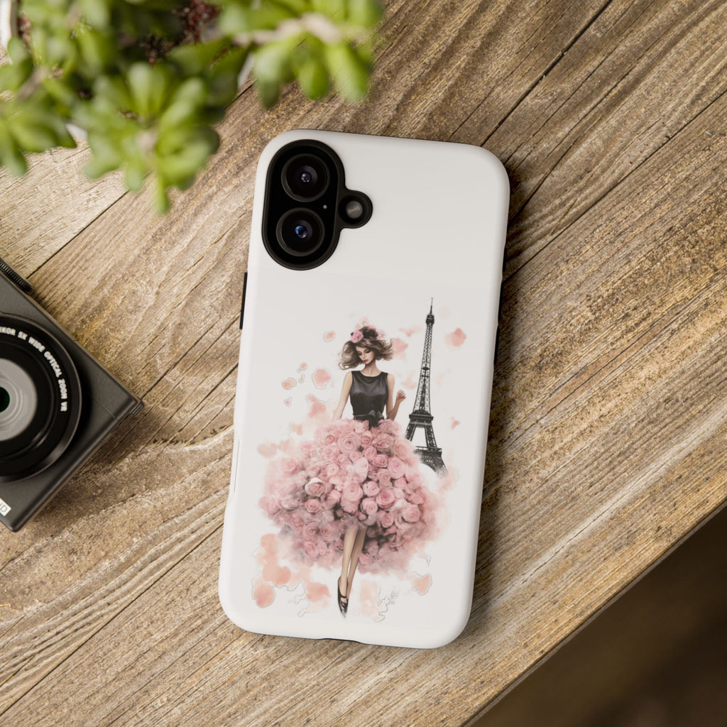 Paris Fashion Girl Phone Case | Tough Case Printify