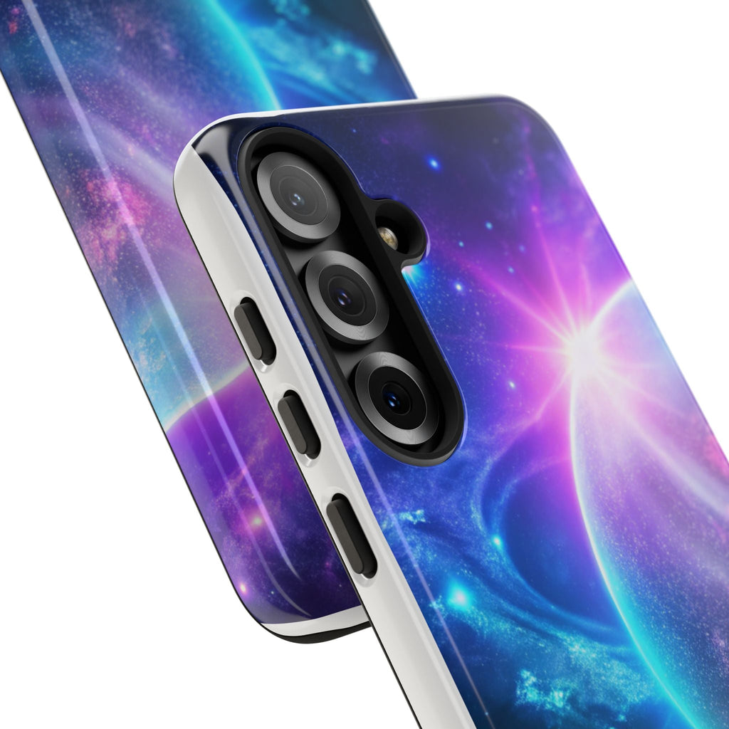 Galaxy Nebula Space Phone Case | Planet Sparkle Tough Case Printify