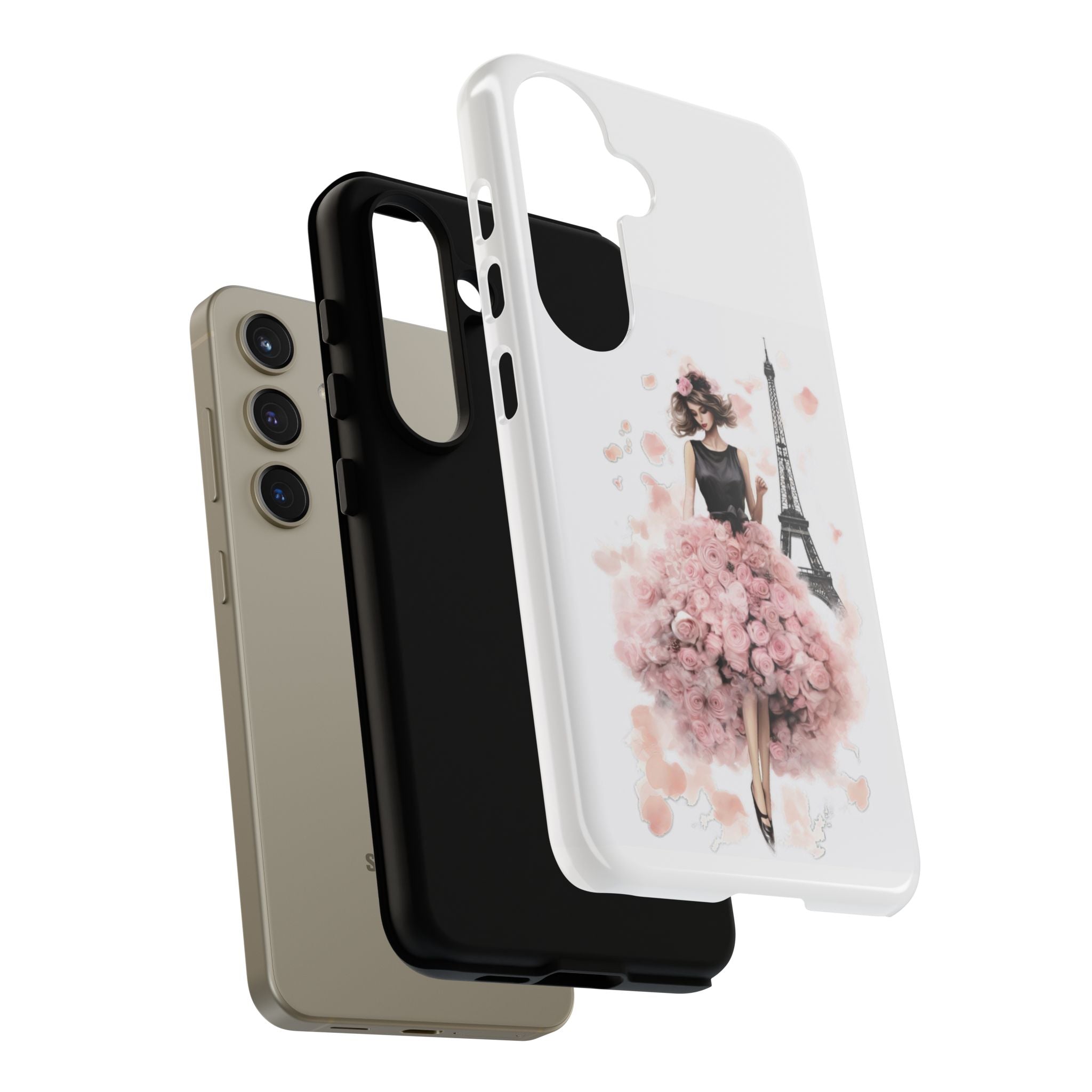 Paris Fashion Girl Phone Case | Tough Case Printify