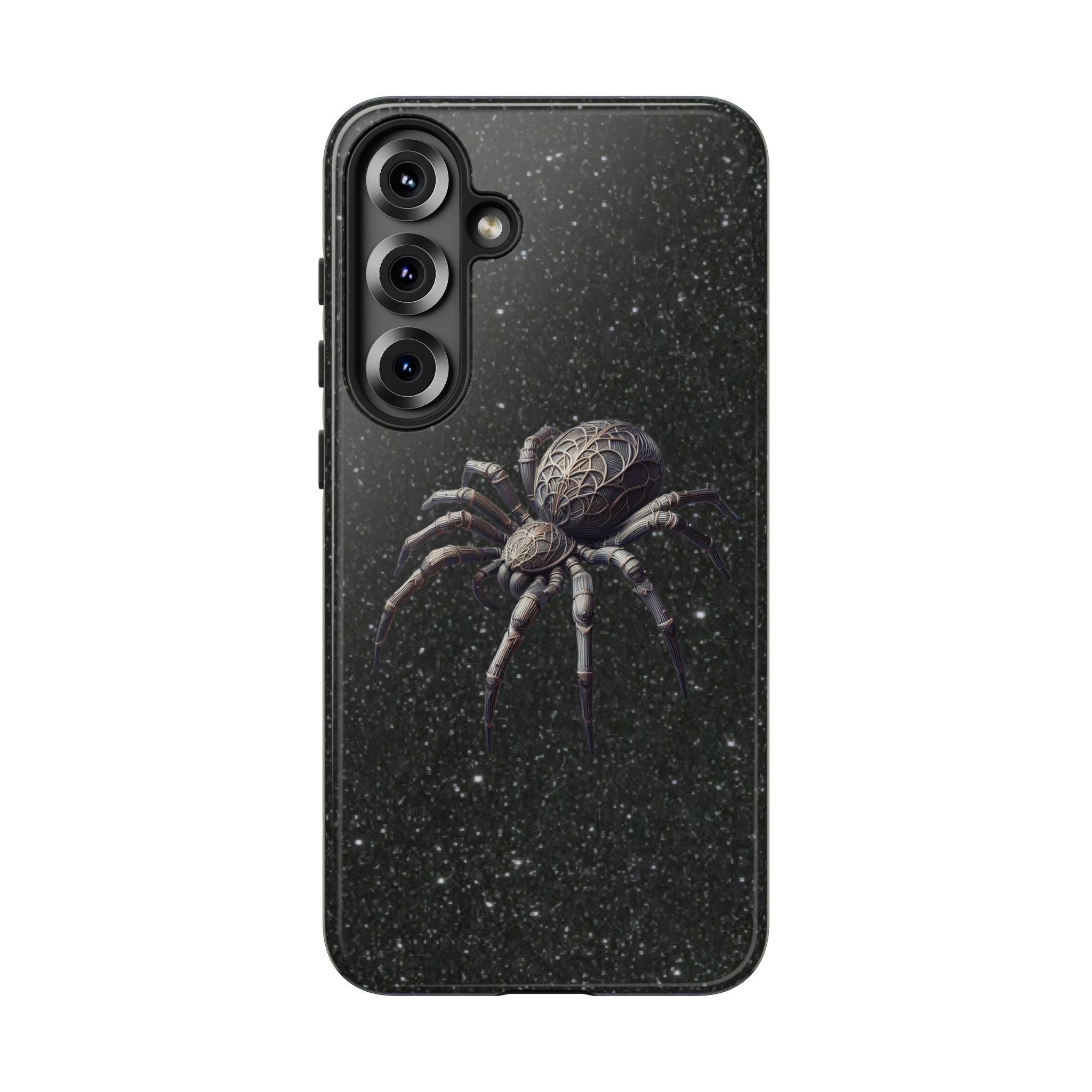 Spider Night Tough Phone Case — Dark Space Tarantula iPhone Cover Printify