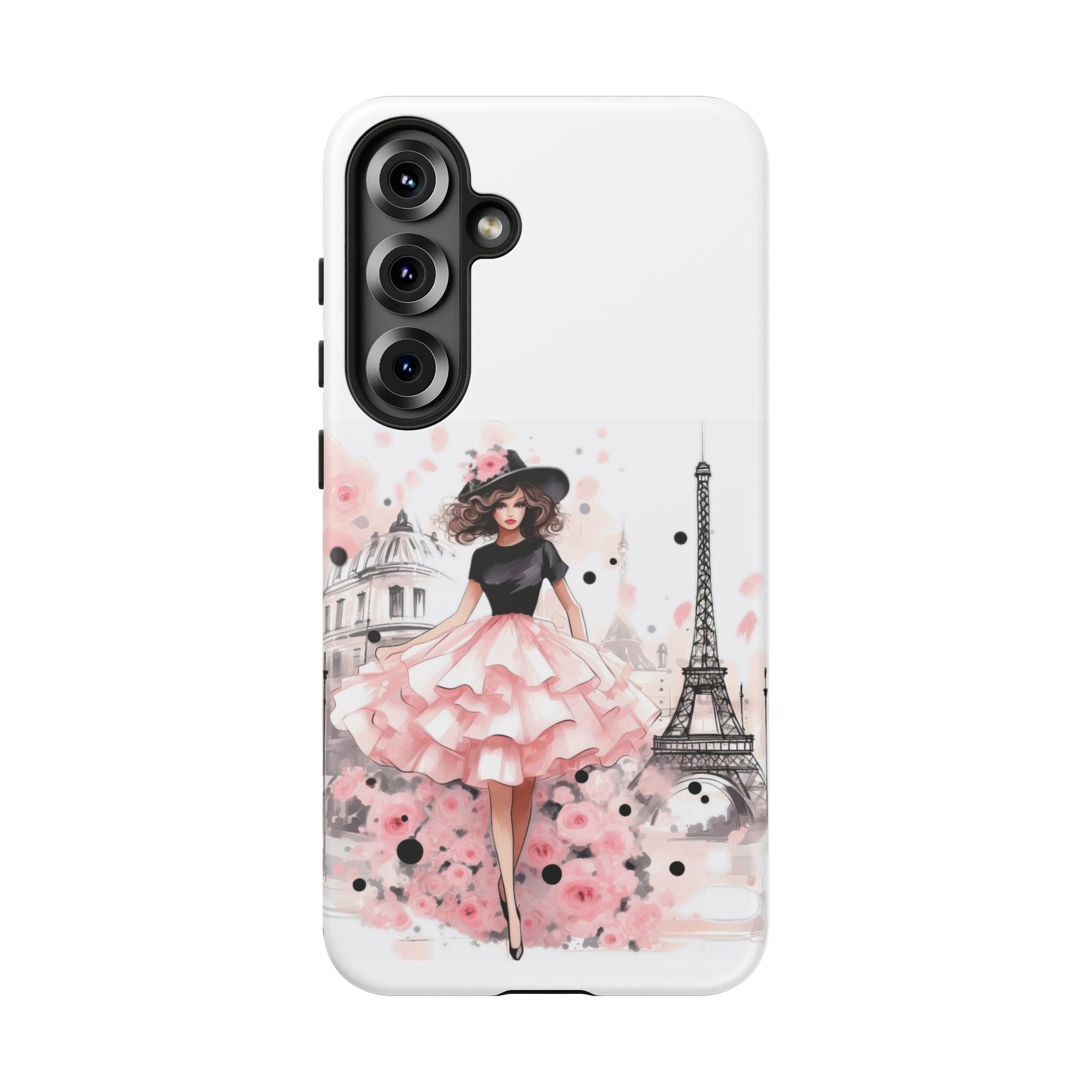 Paris Fashion Illustration Phone Case | Tough Case Printify