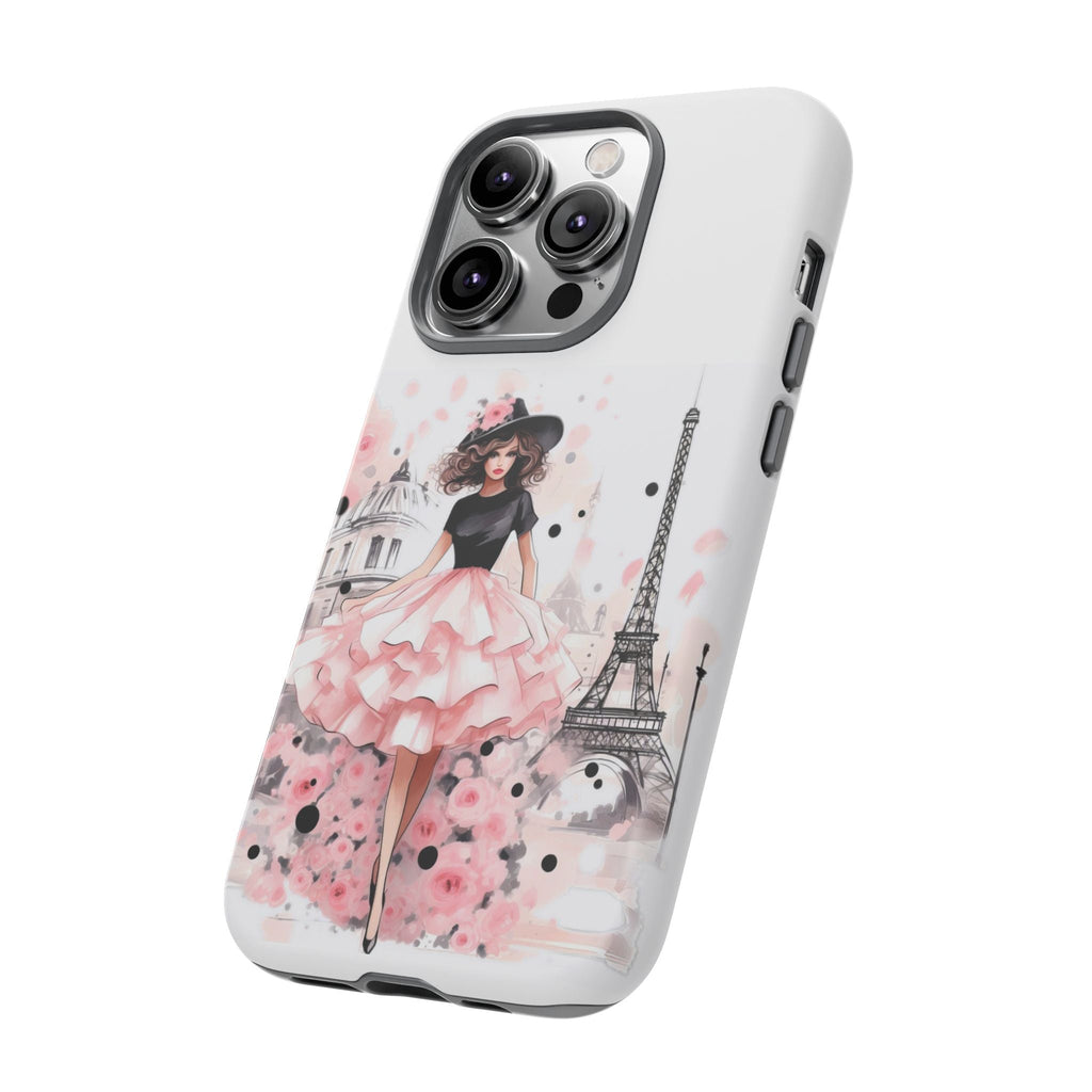 Paris Fashion Illustration Phone Case | Tough Case Printify