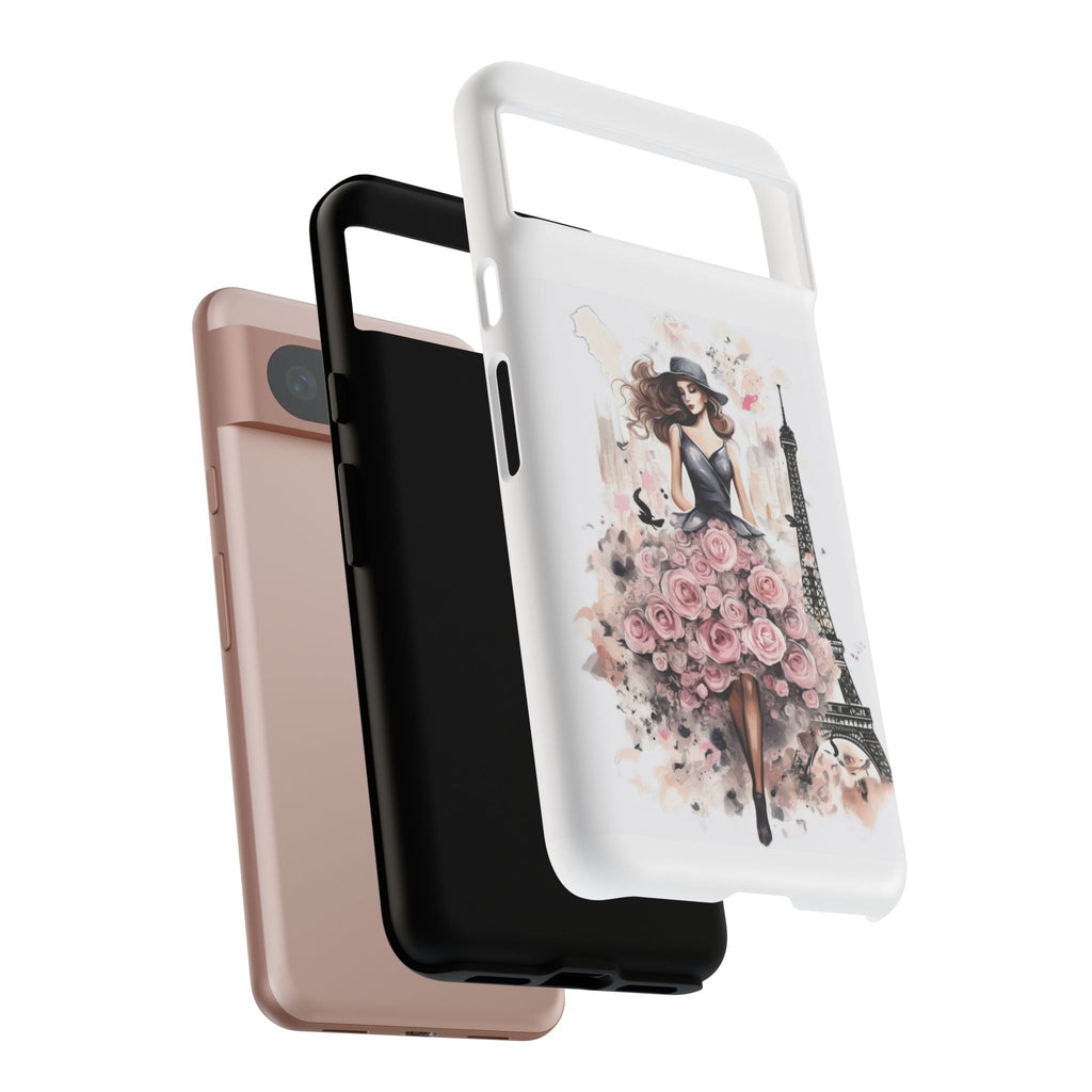 Parisian Rose Dress phone case | iPhone & Samsung slim protective case Printify