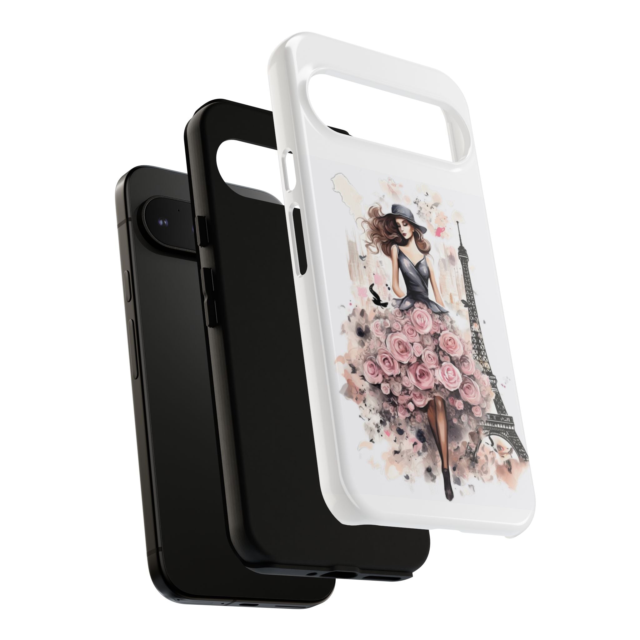 Parisian Rose Dress phone case | iPhone & Samsung slim protective case Printify