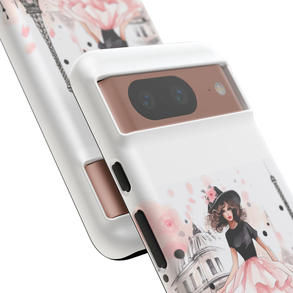 Paris Fashion Illustration Phone Case | Tough Case Printify