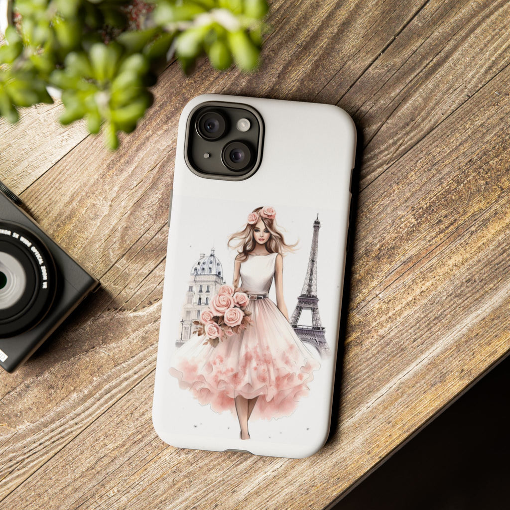 Parisian Ballerina Bouquet phone case | Tough Cases Printify