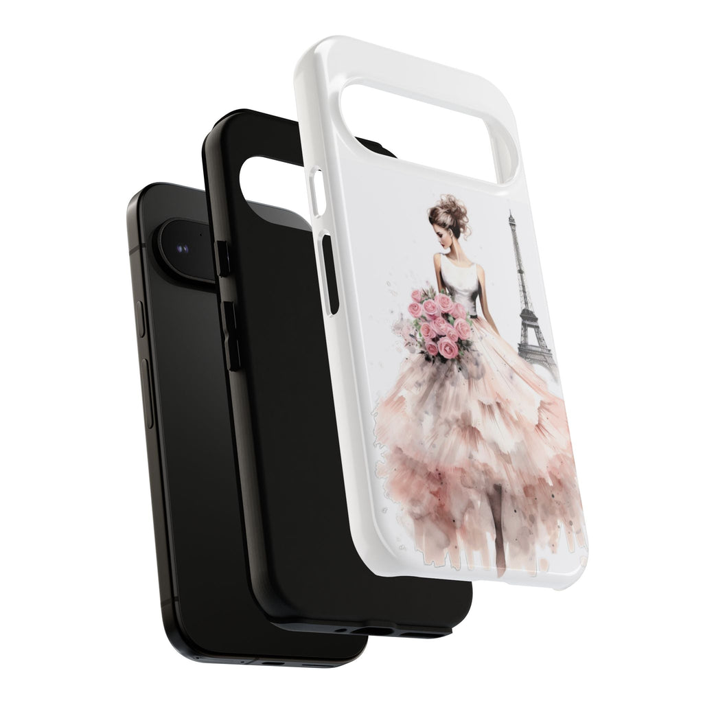 Parisian Ballerina Bouquet phone case | Tough Case Printify