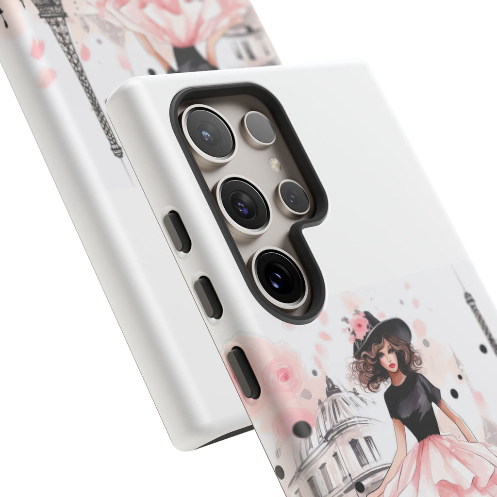 Paris Fashion Illustration Phone Case | Tough Case Printify