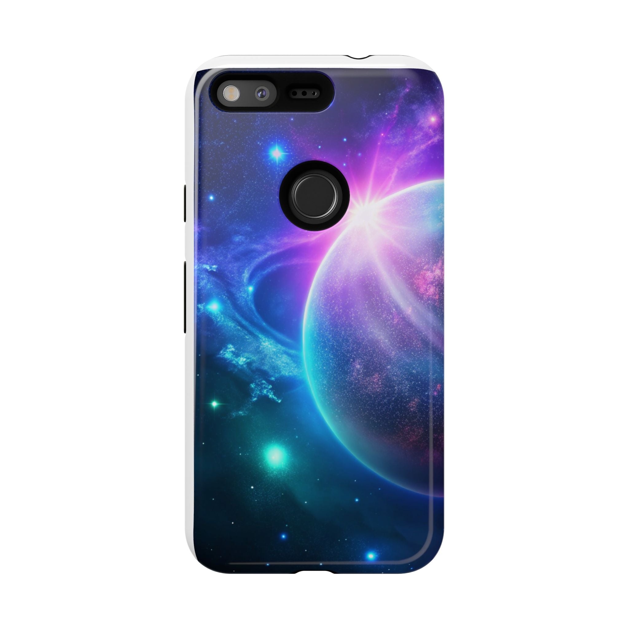 Galaxy Nebula Space Phone Case | Planet Sparkle Tough Case Printify