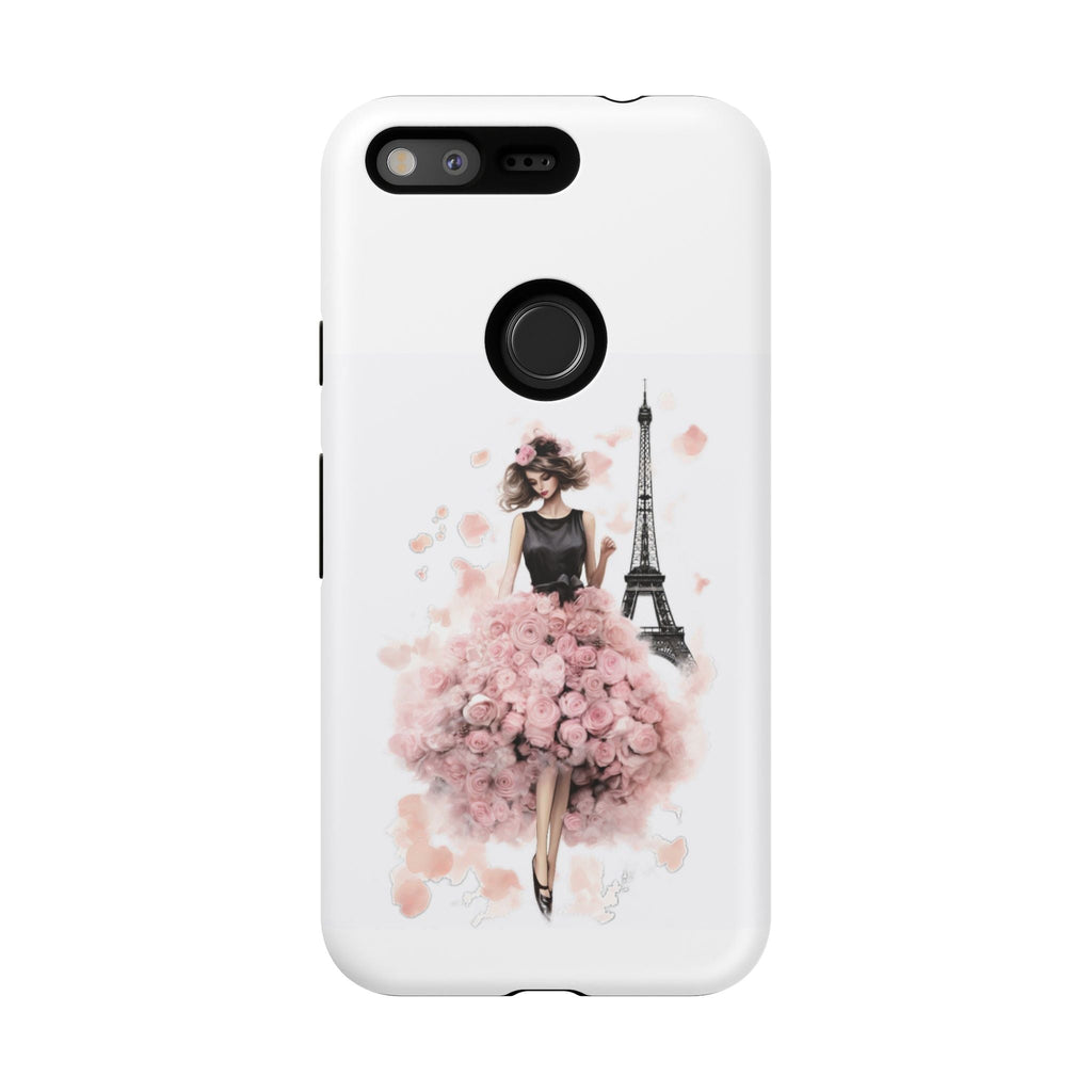Paris Fashion Girl Phone Case | Tough Case Printify