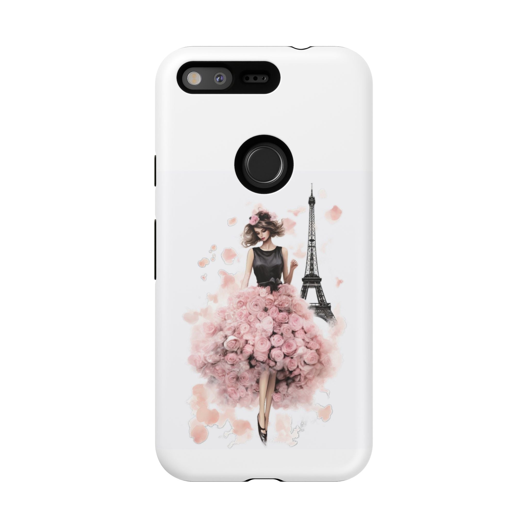 Paris Fashion Girl Phone Case | Tough Case Printify