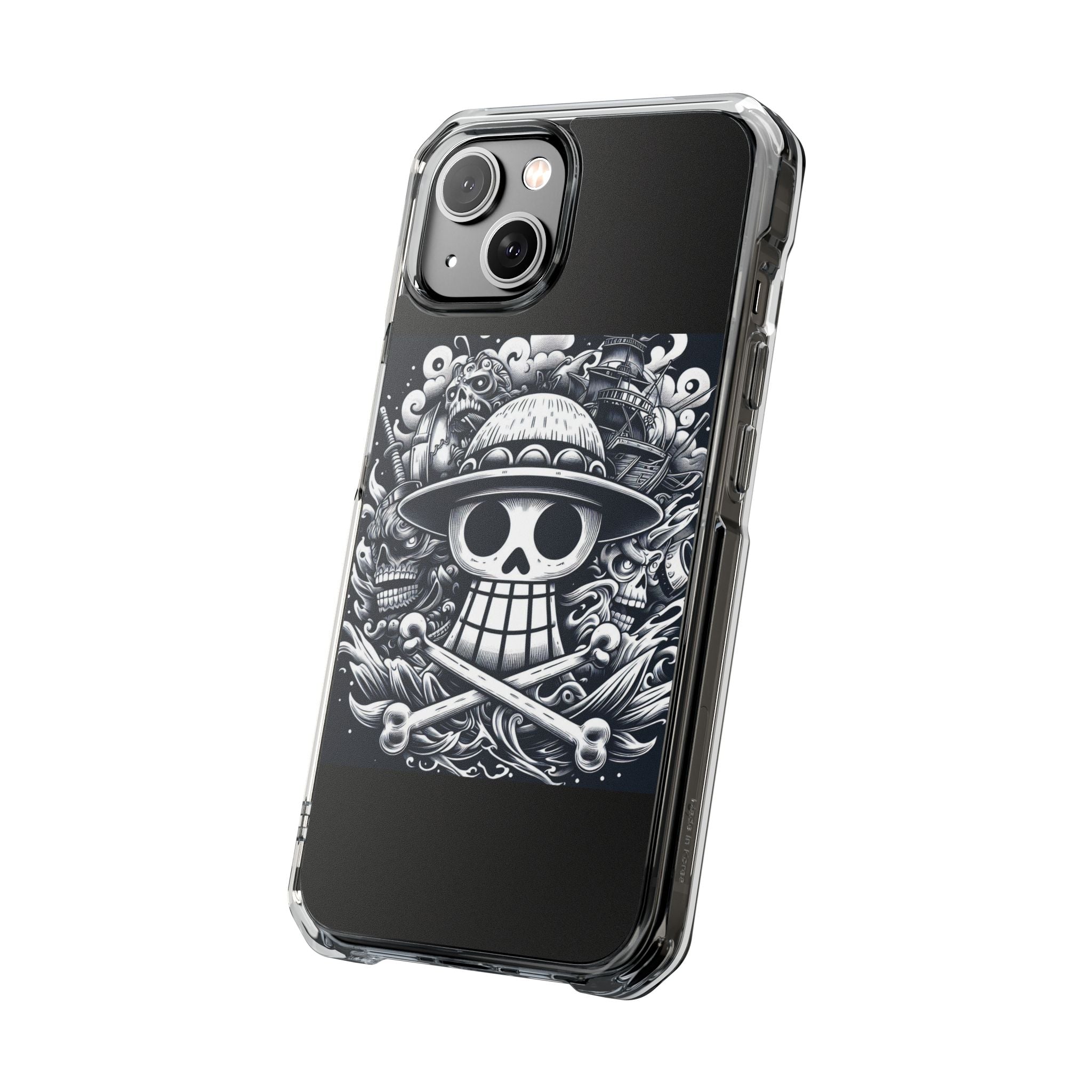 One Piece Case | Magnetic Clear Impact Case Printify