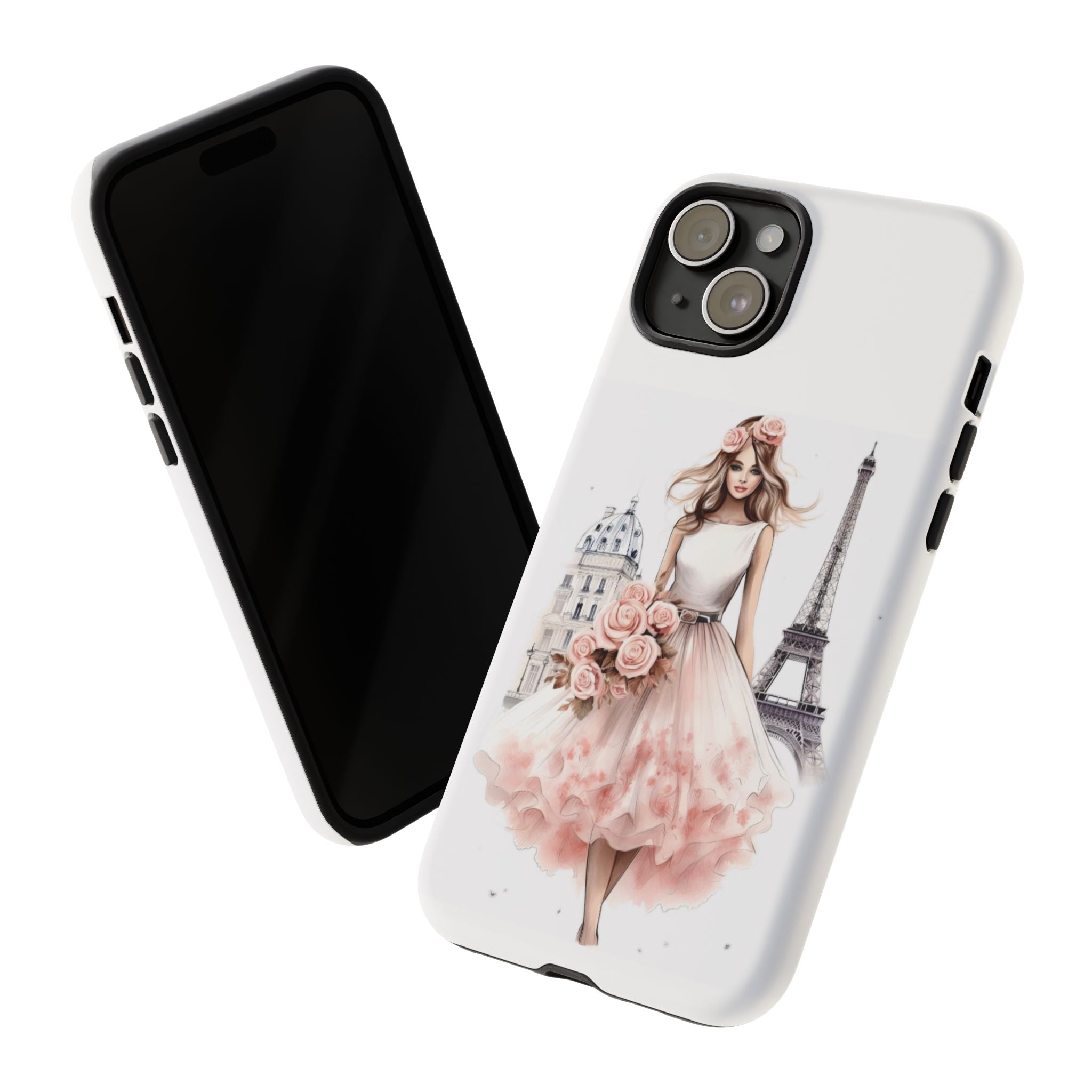 Parisian Ballerina Bouquet phone case | Tough Cases Printify
