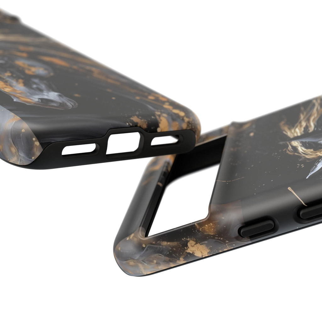 Golden Paint Horse Phone Case | Tough Case Printify