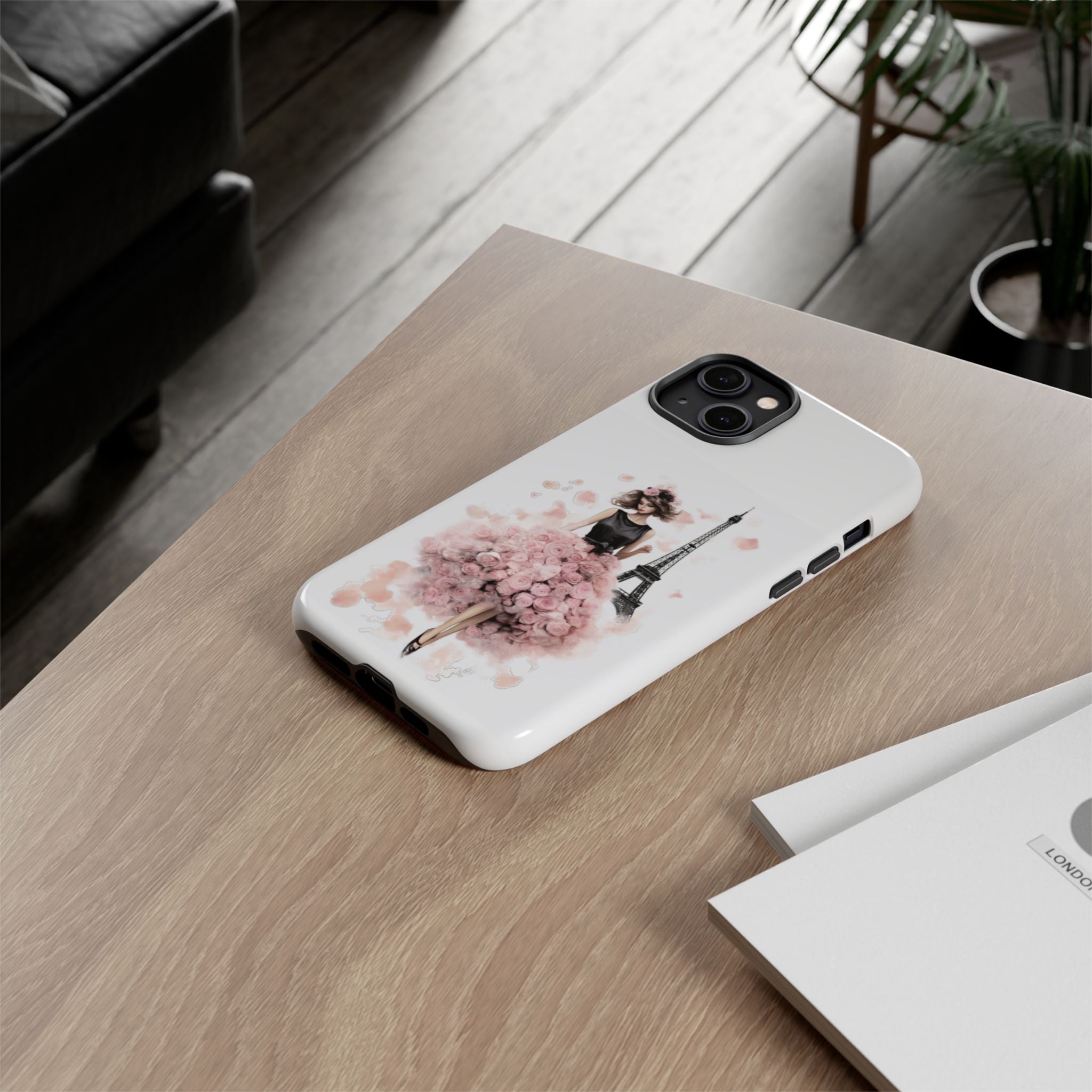 Paris Fashion Girl Phone Case | Tough Case Printify