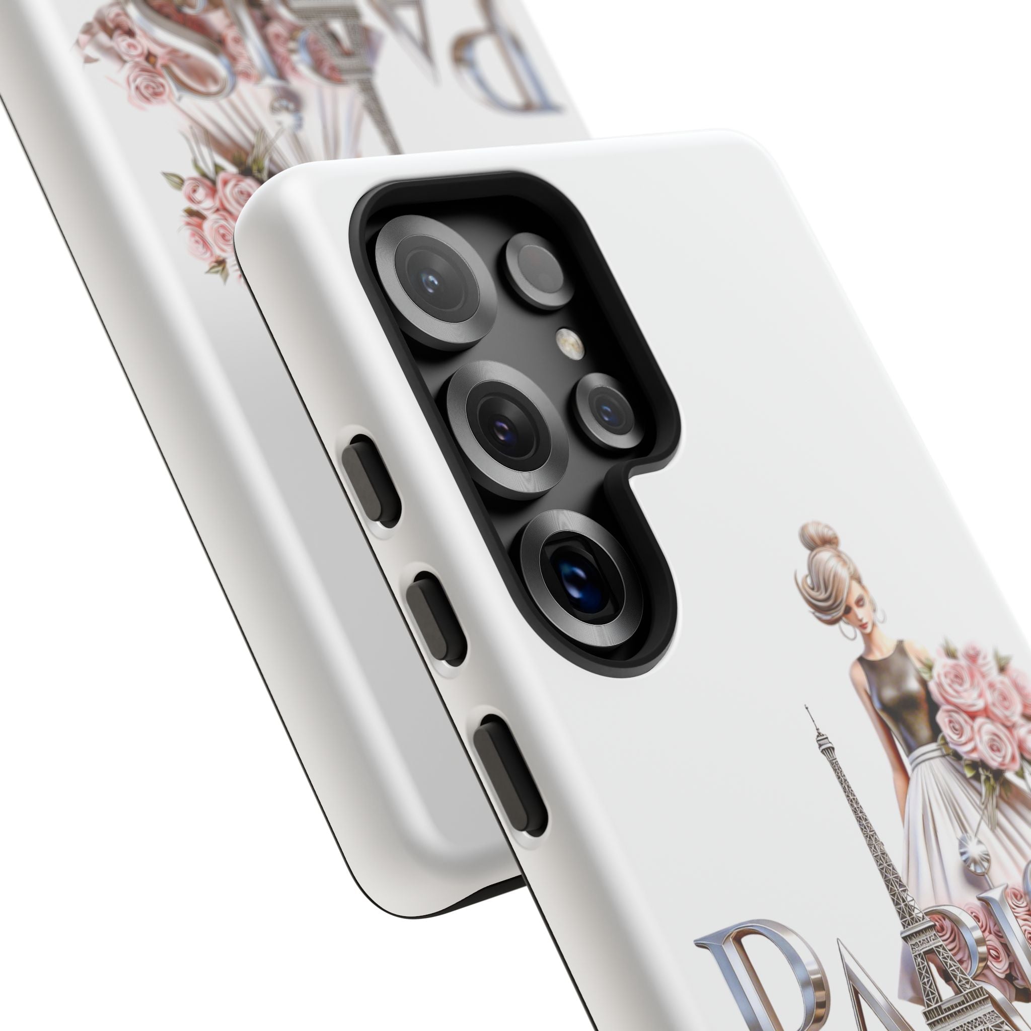 Phone Case | Eiffel Tower Floral Fashion Design Printify